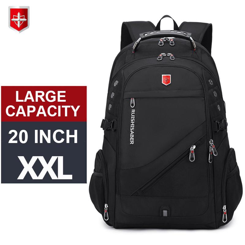 Backpack Anti-theft Waterproof Travel Men Multifunction 20 Inch USB Charging Laptop Backpacks Male Outdoor Luggage Bag Mochilas, Black
Backpack Anti-theft Waterproof Travel Men Multifunction 20 Inch USB Charging Laptop Backpacks Male Outdoor Luggage Bag Mochilas, Black