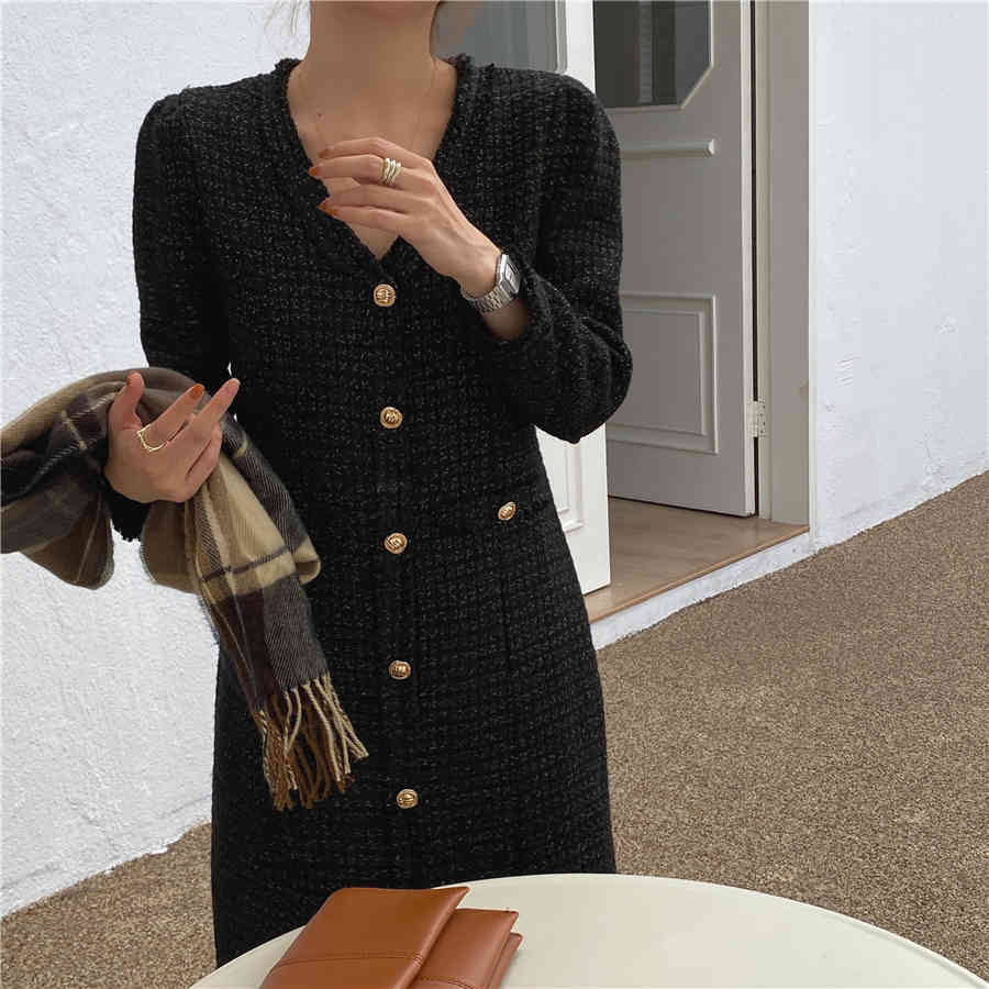 S-M Plus Size Spring Dress Girls Boho Solid Female Vintage Party Oversize Long Sleeve Women es Robe Vestido 210423