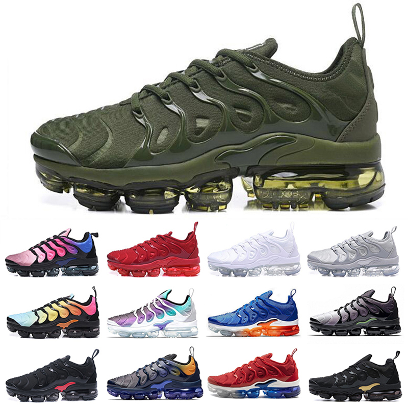 2021 Sports Shoes TN Plus Running Shoe Triple Black Men Women Trainers Eggplant White Silver Volt Sneakers, Color 5
2021 Sports Shoes TN Plus Running Shoe Triple Black Men Women Trainers Eggplant White Silver Volt Sneakers, Color 5