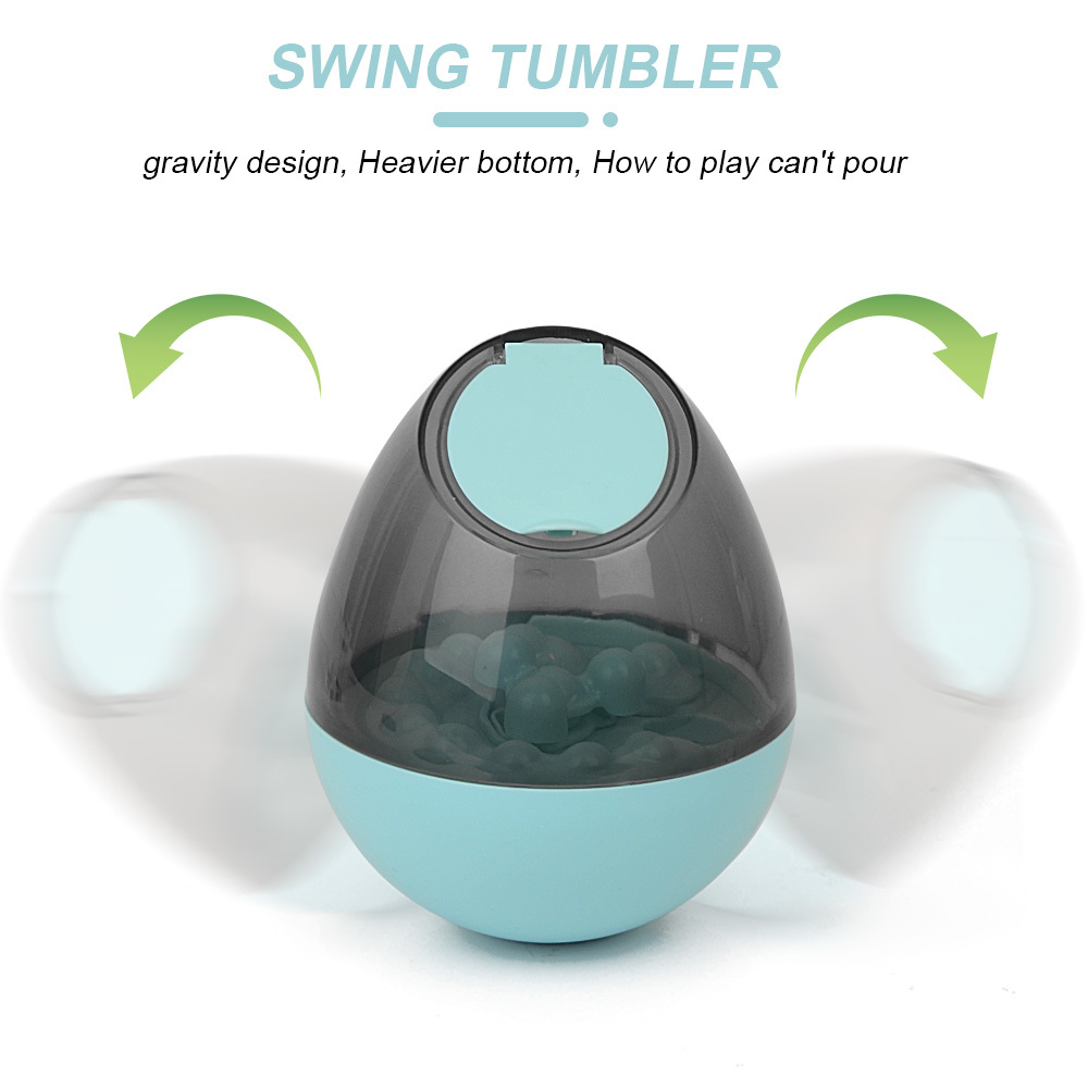 Pet toy tumbler food leakage ball food leakage puzzle pet anti-boring artifact intelligence molar fun slow food ball