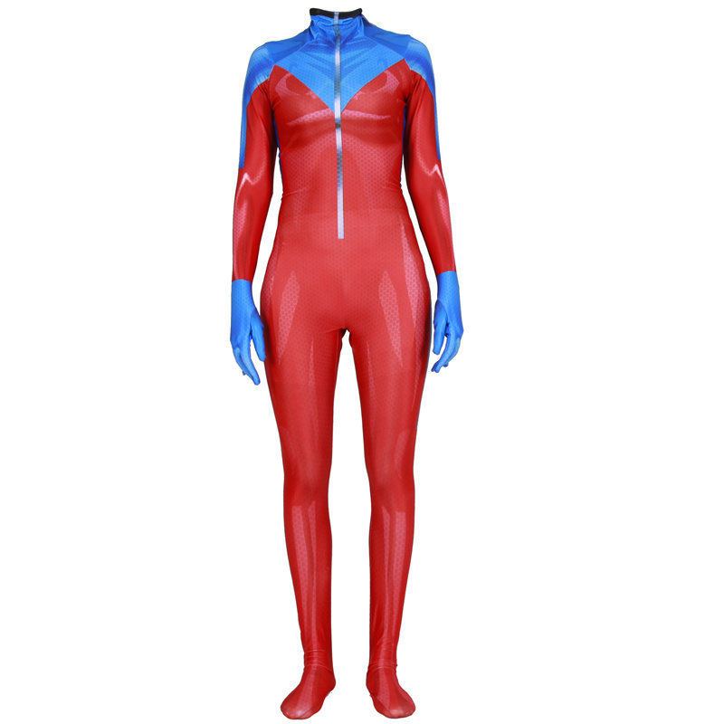 Catsuit CostumesWomen Stupid Sexy Splanders Flanders Cosplay Costume Zentai Bodysuit Suit Jumpsuits