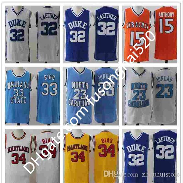 NCAA Duke 32 Christian Laettner Indiana State Sycamores 33 Larry Bird 15 Anthony Maryland Terrapins 34 Len Bias College Basketball jerseys, Black;red
NCAA Duke 32 Christian Laettner Indiana State Sycamores 33 Larry Bird 15 Anthony Maryland Terrapins 34 Len Bias College Basketball jerseys, Black;red