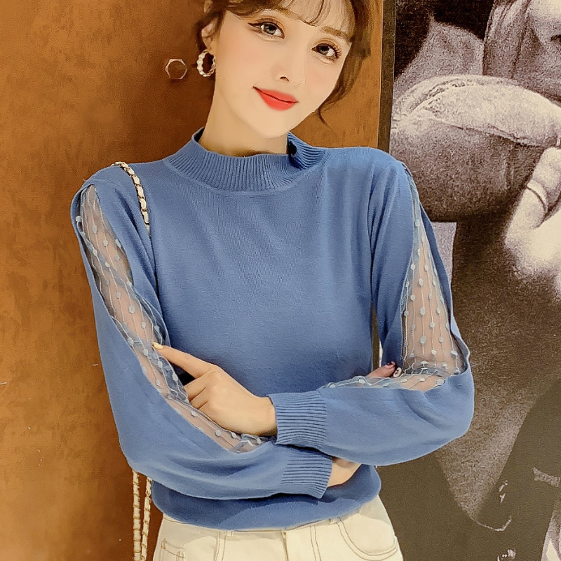 pull femme nouveaute ropa mujer invierno pollover sweater women mode automne hiver solid 7605 50 210427