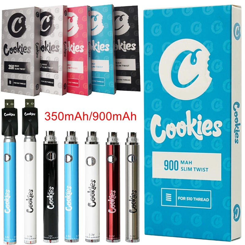 Mixed Colors Cookies SF Slim Battery Preheat Preheating VV Variable Voltage 350mAh 900mAh 510 Thread Bottom Twist Batteries With USB Charger
Mixed Colors Cookies SF Slim Battery Preheat Preheating VV Variable Voltage 350mAh 900mAh 510 Thread Bottom Twist Batteries With USB Charger