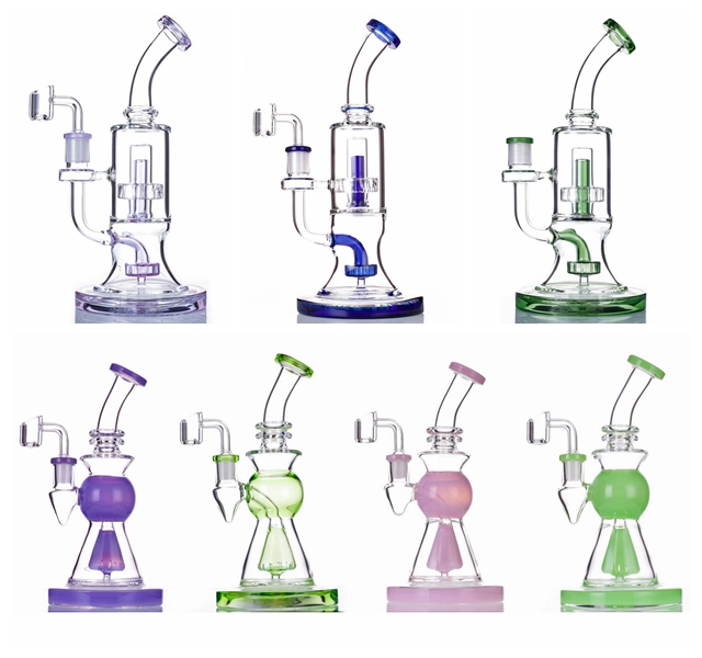 2021 Hookah Glass Bongs Water Pipe 21cm Height 14.4mm Female Joint Light Green Color Dab rigs
2021 Hookah Glass Bongs Water Pipe 21cm Height 14.4mm Female Joint Light Green Color Dab rigs