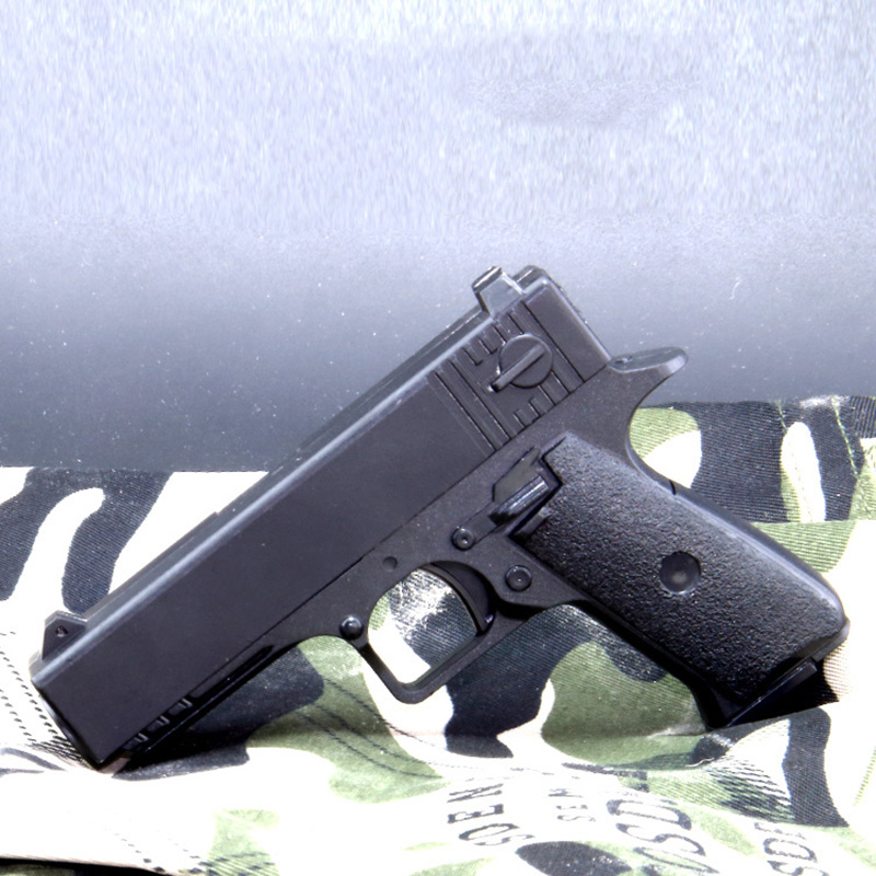 MINI Alloy Pistol Desert Eagle Colt Toy Gun Model Shoot Soft Bullet For Adults Collection Kids Gifts