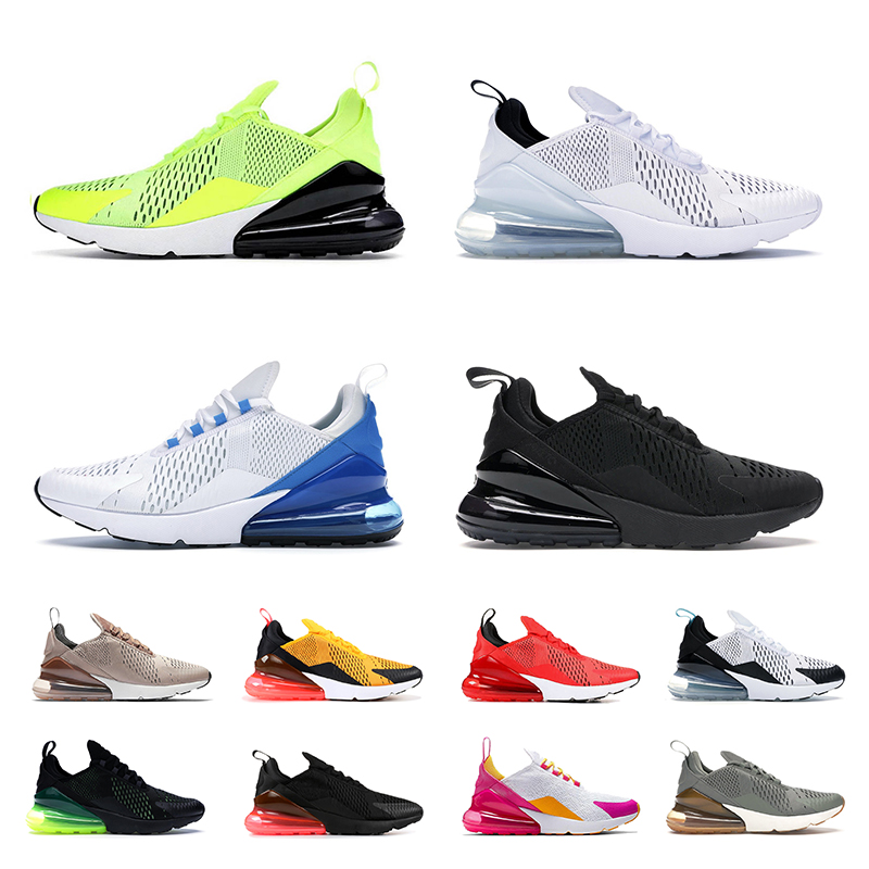 2021 Top Quality Triple Black 270s Running Shoes Mens Women Sneakers Trainers Volt Photo Bule University Red Bred Barely Rose Spirit Teal Dot
2021 Top Quality Triple Black 270s Running Shoes Mens Women Sneakers Trainers Volt Photo Bule University Red Bred Barely Rose Spirit Teal Dot