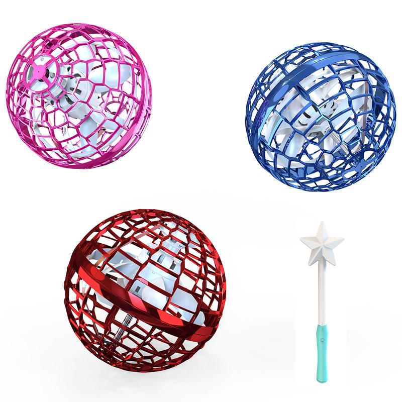 Drones Flynova Pro Flying UFO Ball Spinner Toy Hand Controlled Drone Helicopter 360° Rotating Mini With RGB Light Kids Gift
Drones Flynova Pro Flying UFO Ball Spinner Toy Hand Controlled Drone Helicopter 360° Rotating Mini With RGB Light Kids Gift