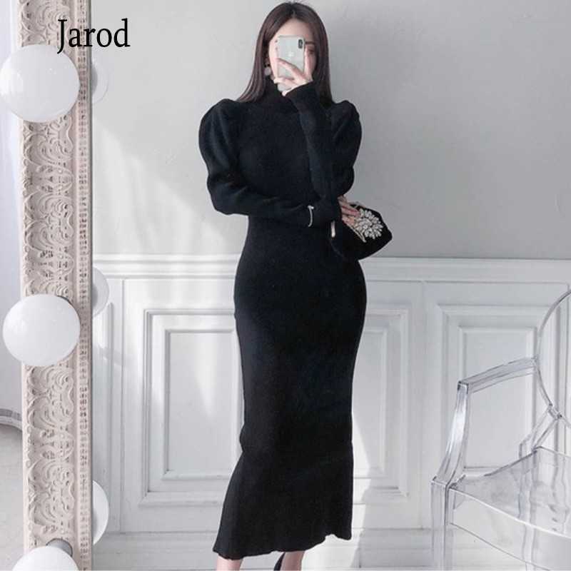 winter Women turtleneck long Sweater dress robe elegant puff Long sleeve Knitted Sweaters Party Dress Vestidos Female 210526, Black
winter Women turtleneck long Sweater dress robe elegant puff Long sleeve Knitted Sweaters Party Dress Vestidos Female 210526, Black