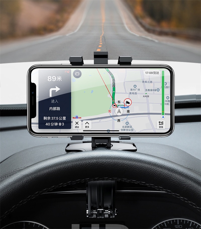 Multifunctional ZJ072 Vehicle Mounts Car Holder Phone Holders For Universal 3-7 inch Mobile Phones X11260A s s