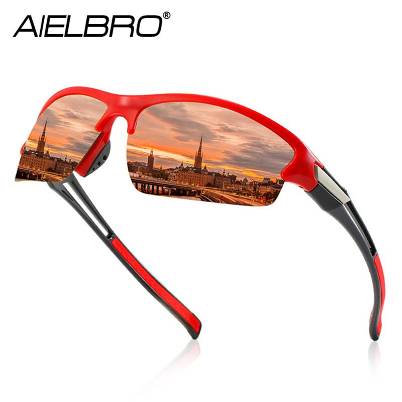 Outdoor Eyewear AIELBRO Men's Sunglasses Cycling Glasses Sets Polarized With Box UV400 For Men
Outdoor Eyewear AIELBRO Men's Sunglasses Cycling Glasses Sets Polarized With Box UV400 For Men