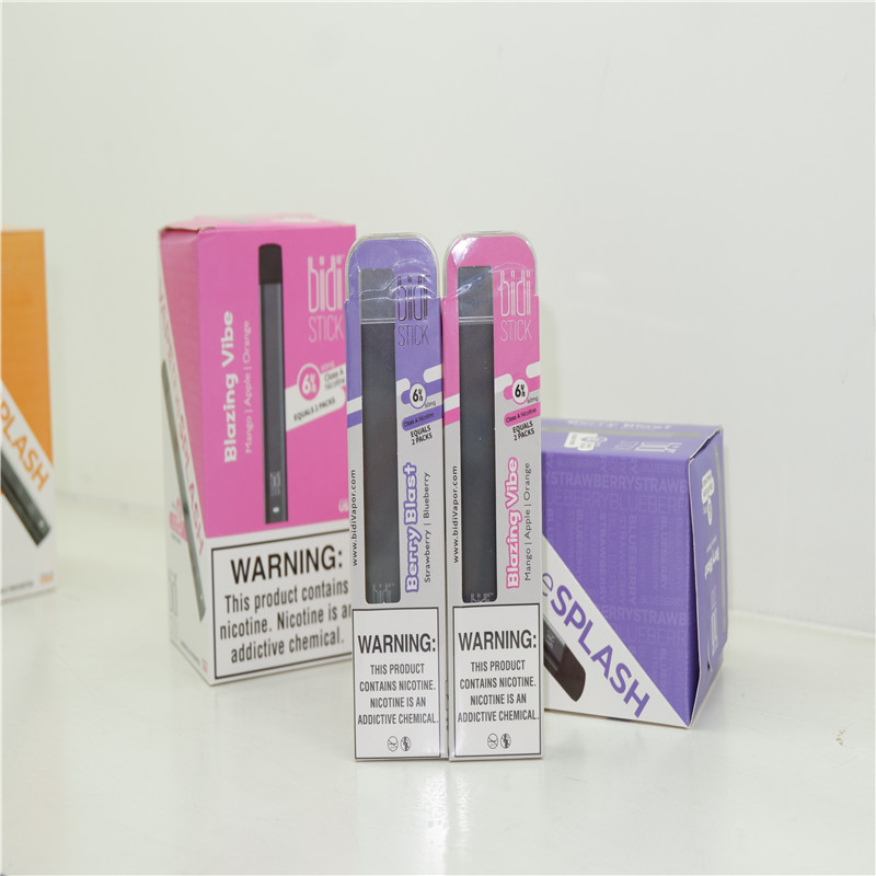 Disposable E-cigarettes bi di stick brand vape 800+ 1.4ml Electronic Cigarettes Pen vapor
Disposable E-cigarettes bi di stick brand vape 800+ 1.4ml Electronic Cigarettes Pen vapor