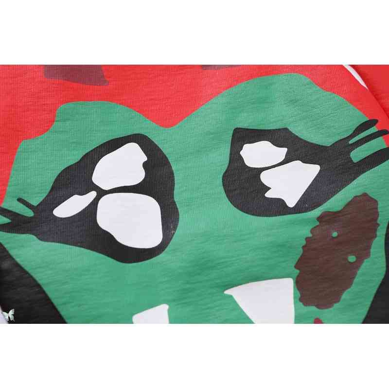 CPFM XYZ 4 WLR KING VAMP T-shirt Clown Cartoons Men Women CPFM. T Shirt 100% Cotton High Quality Tshirts 210420