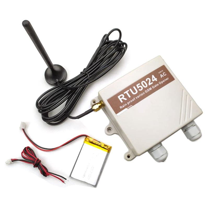 Smart Home Control V2021 RTU5024 2G Rain Proof Type GSM Swing Sliding Gate Opener Relay Switch Phone Wireless Remote Door
Smart Home Control V2021 RTU5024 2G Rain Proof Type GSM Swing Sliding Gate Opener Relay Switch Phone Wireless Remote Door