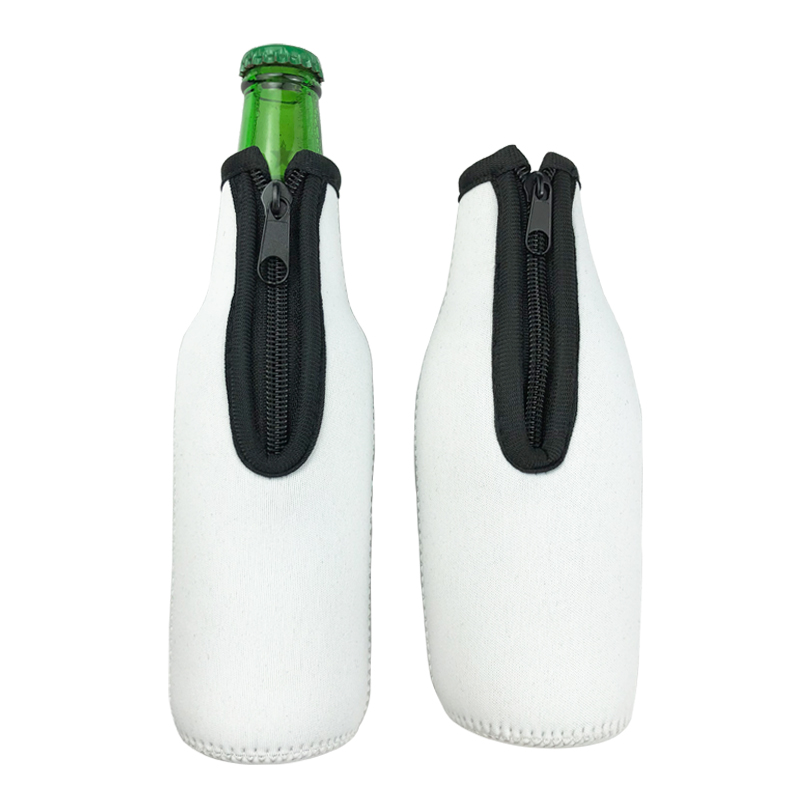 330ml 12 oz Universal Neoprene Beer Coolers Cover with Zipper, Bottle koozies, Softball, Suower Pattern Free shipping