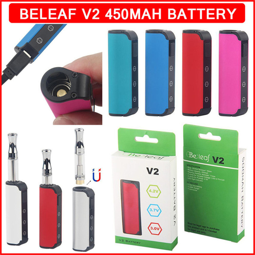 Authentic Beleaf V2 Vape Battery 450mAh VV Variable Voltages 510 Thread Preheating Mod Vaporizers Magnetic Connection for Thick Oil Empty Carts
Authentic Beleaf V2 Vape Battery 450mAh VV Variable Voltages 510 Thread Preheating Mod Vaporizers Magnetic Connection for Thick Oil Empty Carts