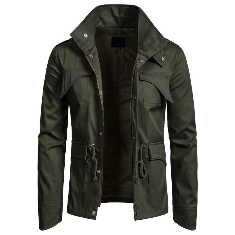Men's Jackets Iwhanker Men Fashion Stand Collar Man Windbreaker Streetwear Casual Jacket Pocket Zipper Male Coats Plus Size, Black;brown
Men's Jackets Iwhanker Men Fashion Stand Collar Man Windbreaker Streetwear Casual Jacket Pocket Zipper Male Coats Plus Size, Black;brown