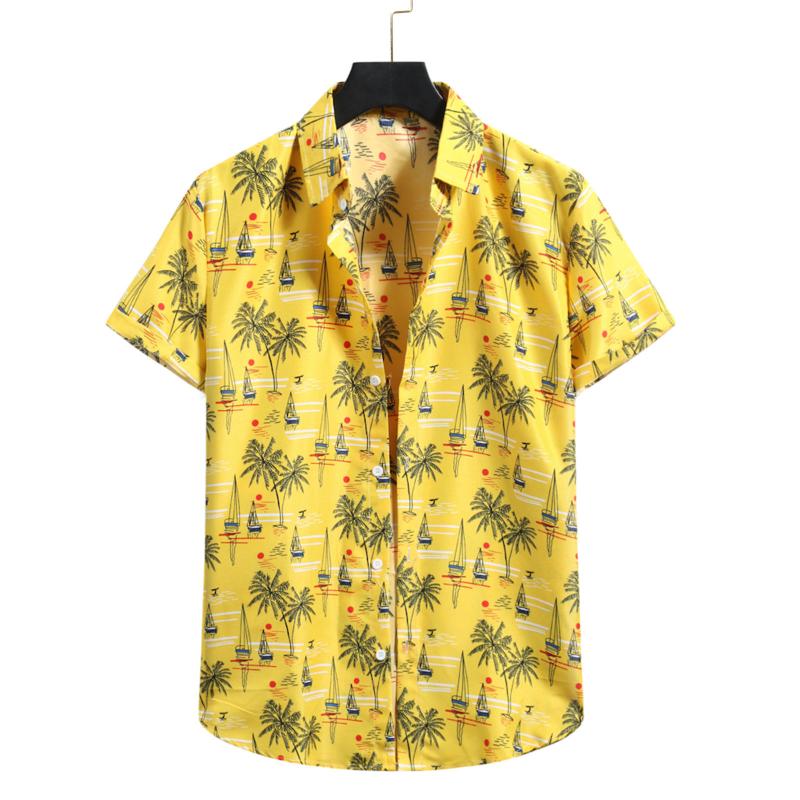 Men's Casual Shirts Fashion Brand Shirt Men Hawaiian Flower Button Hawaii Print Beach Short Sleeve Quick Dry Blouse, White;black
Men's Casual Shirts Fashion Brand Shirt Men Hawaiian Flower Button Hawaii Print Beach Short Sleeve Quick Dry Blouse, White;black