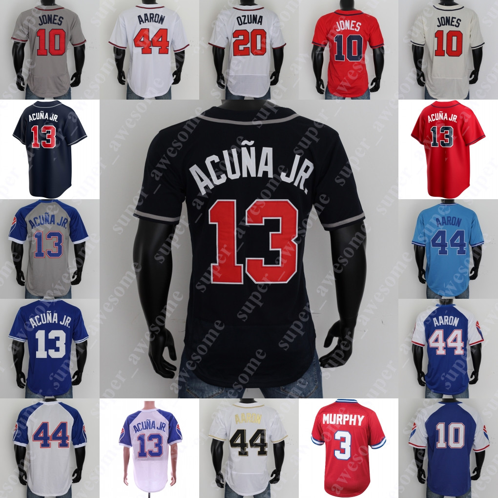 Ronald Acuna Jr Jersey Ozzie Albies Freddie Freeman Marcell Ozuna Dansby Swanson Max Fried Pablo Sandoval Austin Riley Joc Pederson Mike Soroka Kyle Wright d'Arnaud, Gray pullover
Ronald Acuna Jr Jersey Ozzie Albies Freddie Freeman Marcell Ozuna Dansby Swanson Max Fried Pablo Sandoval Austin Riley Joc Pederson Mike Soroka Kyle Wright d'Arnaud, Gray pullover