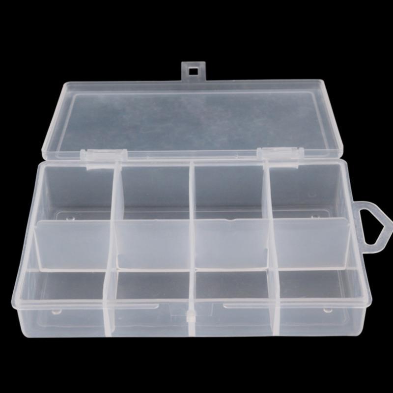 Fishing Accessories Lures Boxes 8 Slots Detachable Storage Case Clear Plastic Lure Hook Tackle Box Fish Organizer
Fishing Accessories Lures Boxes 8 Slots Detachable Storage Case Clear Plastic Lure Hook Tackle Box Fish Organizer