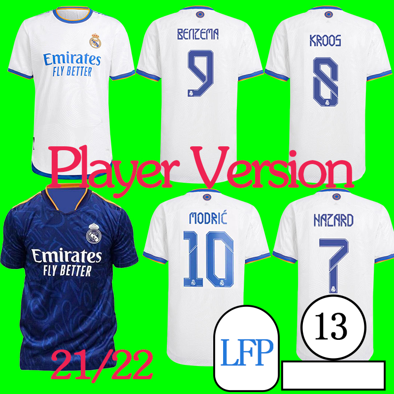 Player Version Camiseta Real Madrid Soccer Jerseys 21/22 BENZEMA MODRIC KROOS Soccer Shirt 2021/2022 Home white F.MENDY Men ALABA football uniform Customized S-4XL, No name no number
Player Version Camiseta Real Madrid Soccer Jerseys 21/22 BENZEMA MODRIC KROOS Soccer Shirt 2021/2022 Home white F.MENDY Men ALABA football uniform Customized S-4XL, No name no number