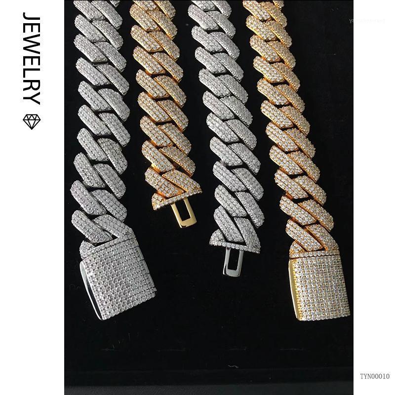 Chains 2021 19mm Wide Square Zircon Diamond CUBAN CHAIN Flip Button Men's Hip-hop Necklace Personalized Jewelry
Chains 2021 19mm Wide Square Zircon Diamond CUBAN CHAIN Flip Button Men's Hip-hop Necklace Personalized Jewelry
