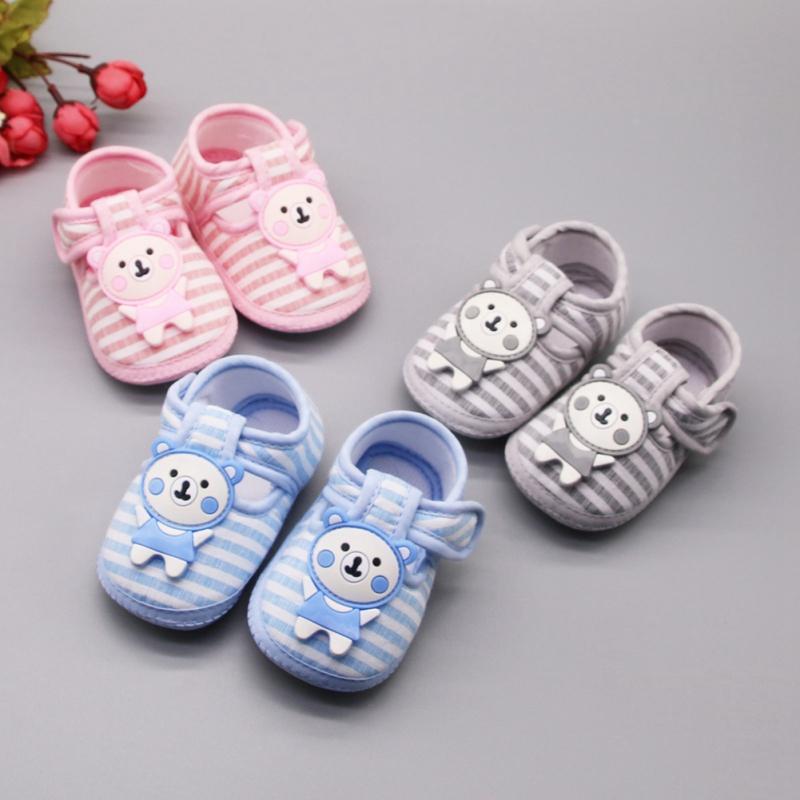 Baby Boy Girl Cartoon Bear Pattern Casual Cotton Shoe Toddler Striped Soft Sole Shoes First Walkers
Baby Boy Girl Cartoon Bear Pattern Casual Cotton Shoe Toddler Striped Soft Sole Shoes First Walkers