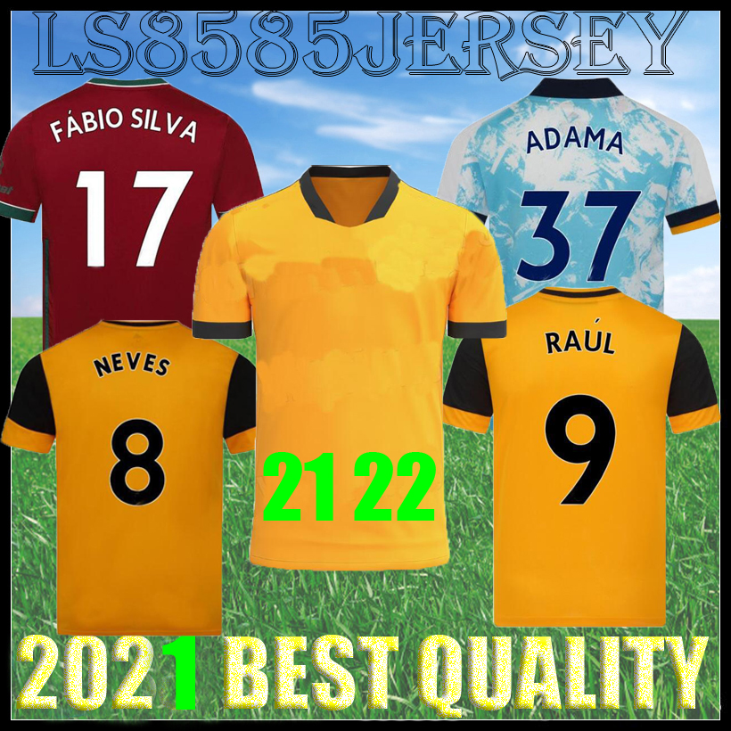 21 22 Wolves soccer jersey fans version NEVES RAUL 2021 2022 camiseta de fútbol J.MOUTINHO ADAMA FÁBIO SILVA PODENCE OTTO neto football shirt men + kids kit uniforms
21 22 Wolves soccer jersey fans version NEVES RAUL 2021 2022 camiseta de fútbol J.MOUTINHO ADAMA FÁBIO SILVA PODENCE OTTO neto football shirt men + kids kit uniforms