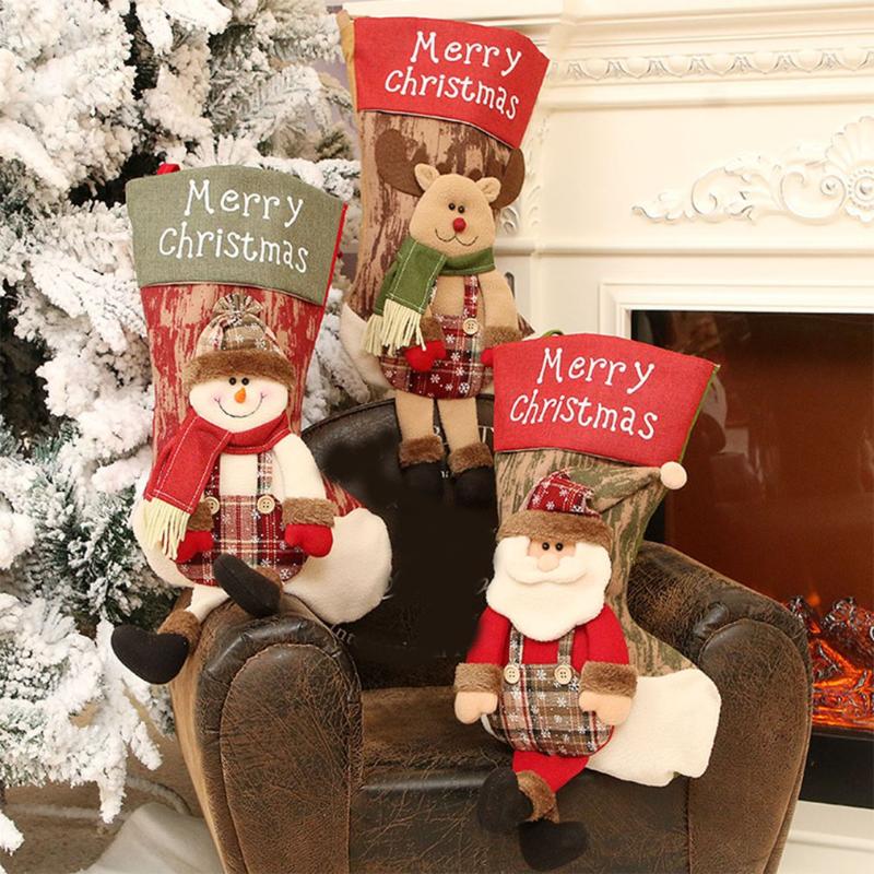 Christmas Decorations Stocking Large Santa Sack Bags Socks Year 2022 For Home Noel Deco Navidad 2021
Christmas Decorations Stocking Large Santa Sack Bags Socks Year 2022 For Home Noel Deco Navidad 2021