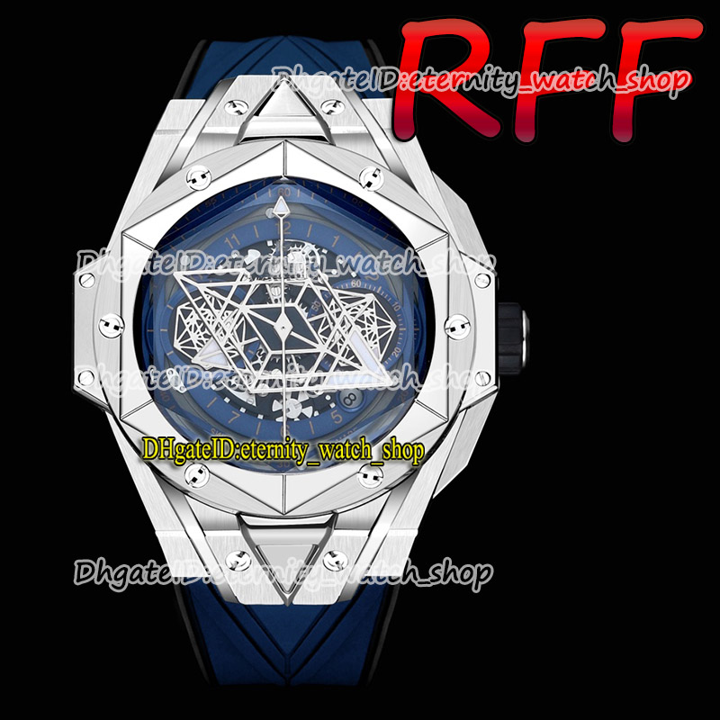 eternity Stopwatch Watches RFF high end version 418 Flyback Chrono ETA 7750 SH7750 Chronograph Automatic Skeleton Blue Dial Steel Case Mens, Slivery;brown 
eternity Stopwatch Watches RFF high end version 418 Flyback Chrono ETA 7750 SH7750 Chronograph Automatic Skeleton Blue Dial Steel Case Mens, Slivery;brown