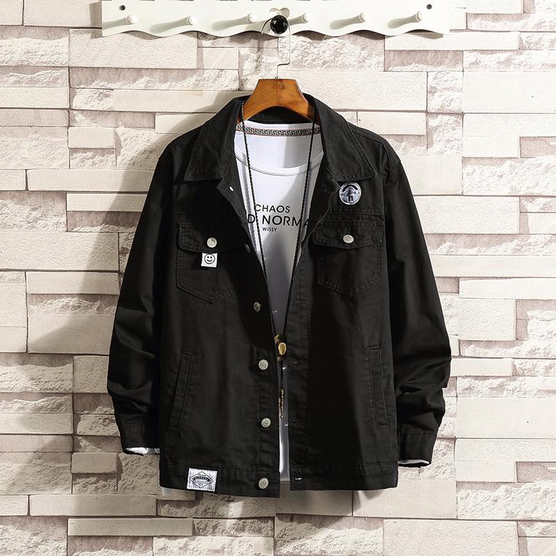 Harakuju Jacket For Men Style Streetwear Casual Fashion Oversized Spring Autumn 2021 Casaco Masculino Jackets BG50JK Men's