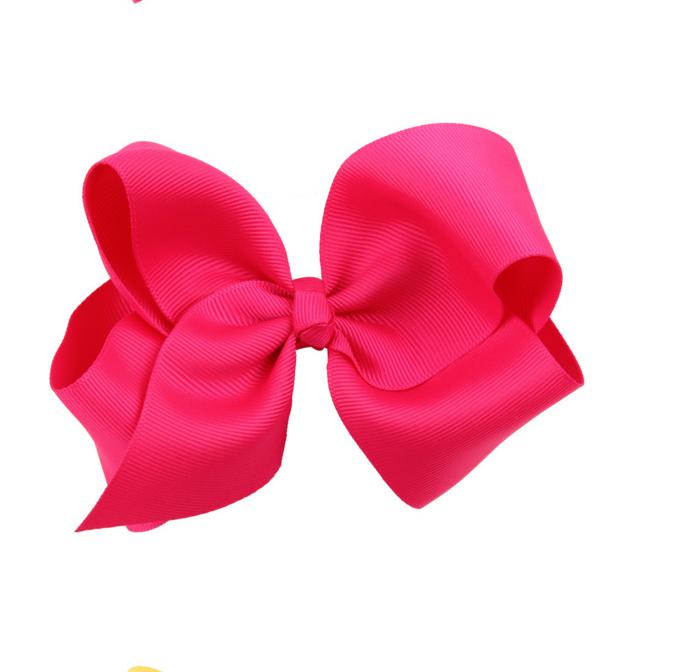 Grosgrain Ribbon Hair Bows Clips Flower Double plug Clips hairpin Baby Girl Bowknot Elastic Bobbles Hair band Accessories Kids