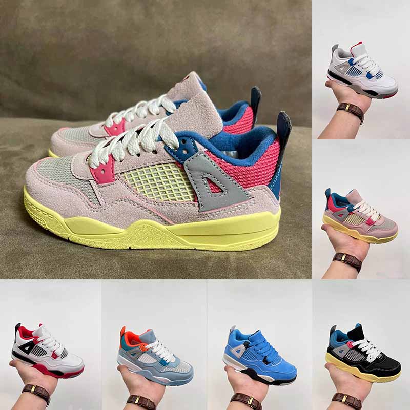 2022 Top Quality Childrens 4s Basketball Shoes Black Cat 4 Cactus Jack Oreo Universitys Blue Kids Girls Sail Kaws Purple Metallic Bred Tech White Designers Sneakers, A7
2022 Top Quality Childrens 4s Basketball Shoes Black Cat 4 Cactus Jack Oreo Universitys Blue Kids Girls Sail Kaws Purple Metallic Bred Tech White Designers Sneakers, A7