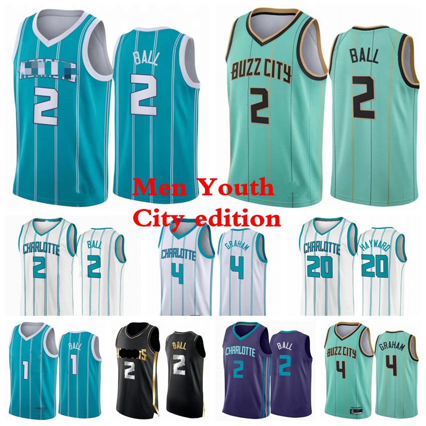 Men Kids 2 LaMelo Ball Basketball Jersey 20 Gordon Hayward 4 Devonte Graham Jersey 2021 City purple edition Green White Youth S-3XL, Black
Men Kids 2 LaMelo Ball Basketball Jersey 20 Gordon Hayward 4 Devonte Graham Jersey 2021 City purple edition Green White Youth S-3XL, Black