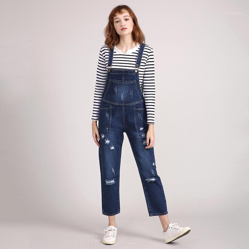 Women's Jumpsuits & Rompers Women Jeans Denim Overalls Big Size 5XL Blue Cowboy Harem Pants Ripped Holes Distressed Bib American
Women's Jumpsuits & Rompers Women Jeans Denim Overalls Big Size 5XL Blue Cowboy Harem Pants Ripped Holes Distressed Bib American