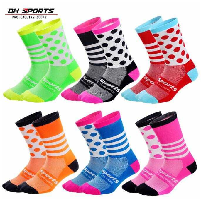 DH-13 SPORTS Professional Cycling Socks Men Women sports Socks Outdoor Racing Bike Compression Sock H0911, Pink black
DH-13 SPORTS Professional Cycling Socks Men Women sports Socks Outdoor Racing Bike Compression Sock H0911, Pink black