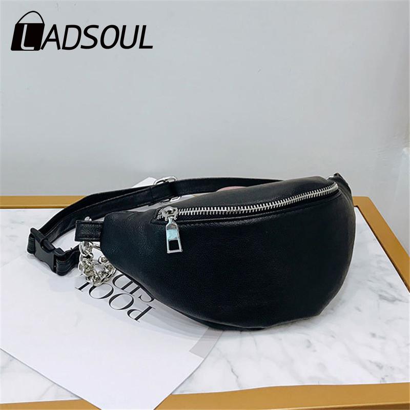 Waist Bags LADSOUL Fashion Women Chain Fanny Pack Female Bag Brand Belt PU Leather Chest Belly
Waist Bags LADSOUL Fashion Women Chain Fanny Pack Female Bag Brand Belt PU Leather Chest Belly