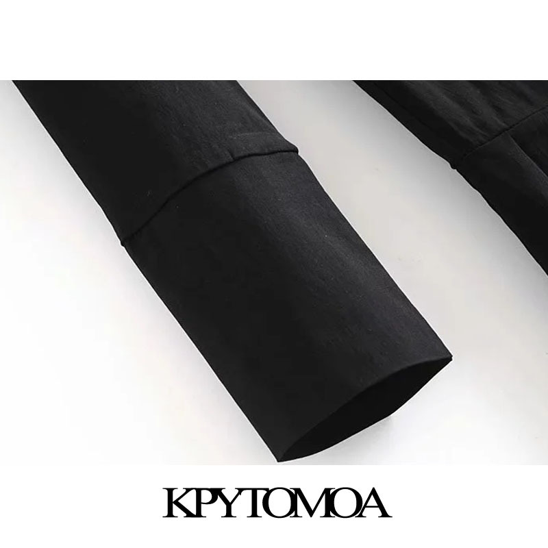 Women Chic Fashion Ruffled Black Mini Dress Long Sleeve Side Zipper Female Dresses Vestidos Mujer 210420