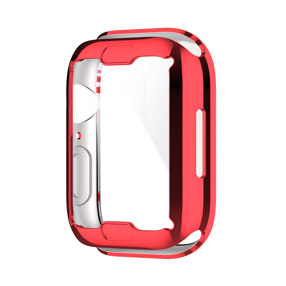 Screen Protector For Apple Watch 7 Case 41MM 45MM Full TPU bumper Iwatch Cover free shipping