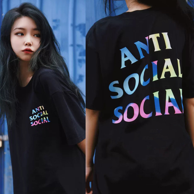 High-quality men's T-shirts, women's tops, high-end cotton letter printing, personality trend, men and women, couples, short sleeves AS0101, White;black
High-quality men's T-shirts, women's tops, high-end cotton letter printing, personality trend, men and women, couples, short sleeves AS0101, White;black