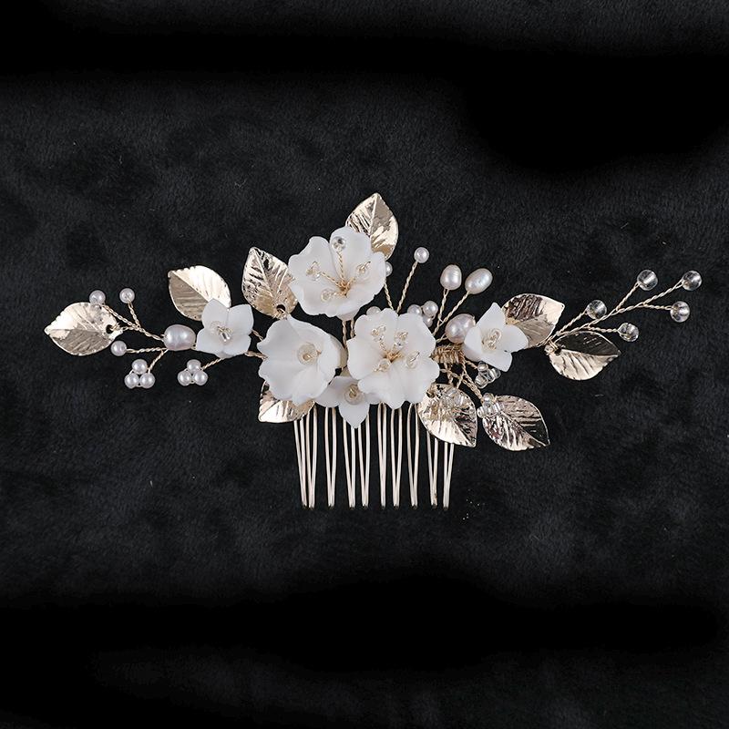 Hair Clips & Barrettes Floralbride Alloy Leaf Crystal Rhinestone Ceram Flower Freshwater Pearls Bridal Comb Wedding Accessories Women Jewelr, Golden;silver
Hair Clips & Barrettes Floralbride Alloy Leaf Crystal Rhinestone Ceram Flower Freshwater Pearls Bridal Comb Wedding Accessories Women Jewelr, Golden;silver