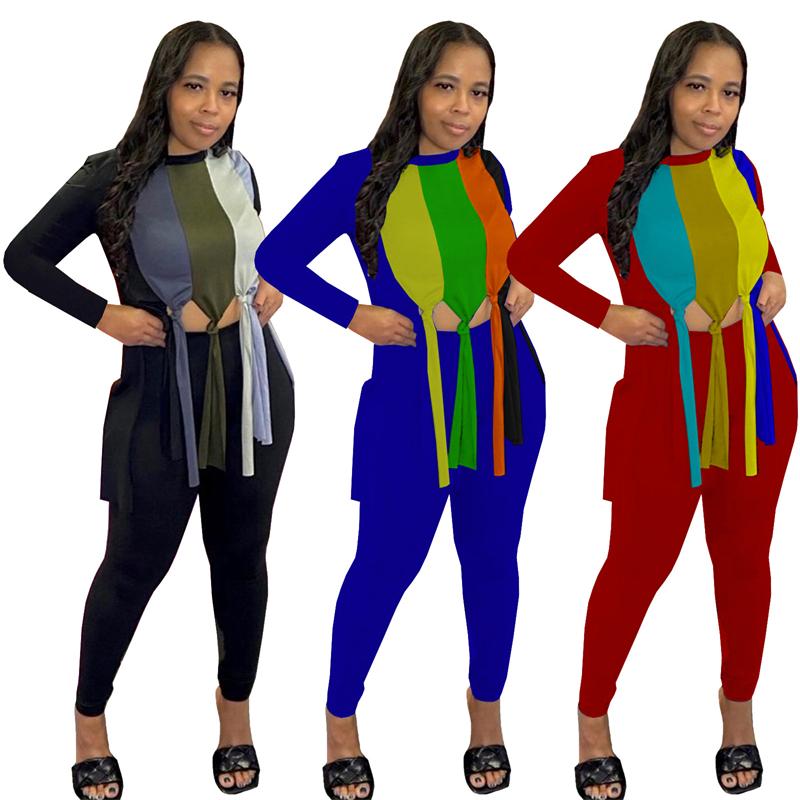 Women's Two Piece Pants Fashion Rainbow Striped Set Women Casual Tassel Long Sleeve O Neck Pullover Top And Bodycon Sexy Outfits Jogger, White
Women's Two Piece Pants Fashion Rainbow Striped Set Women Casual Tassel Long Sleeve O Neck Pullover Top And Bodycon Sexy Outfits Jogger, White