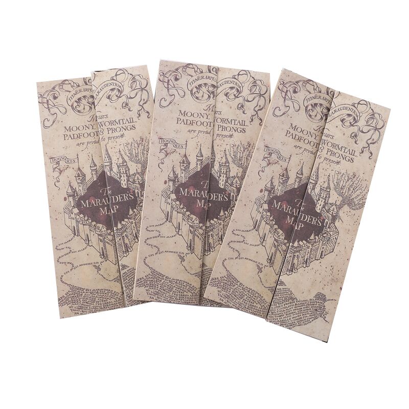 Potter The Marauder's Map Wizard School Ticket Students Collection Gifts Fans Party potter Map Sticks
Potter The Marauder's Map Wizard School Ticket Students Collection Gifts Fans Party potter Map Sticks