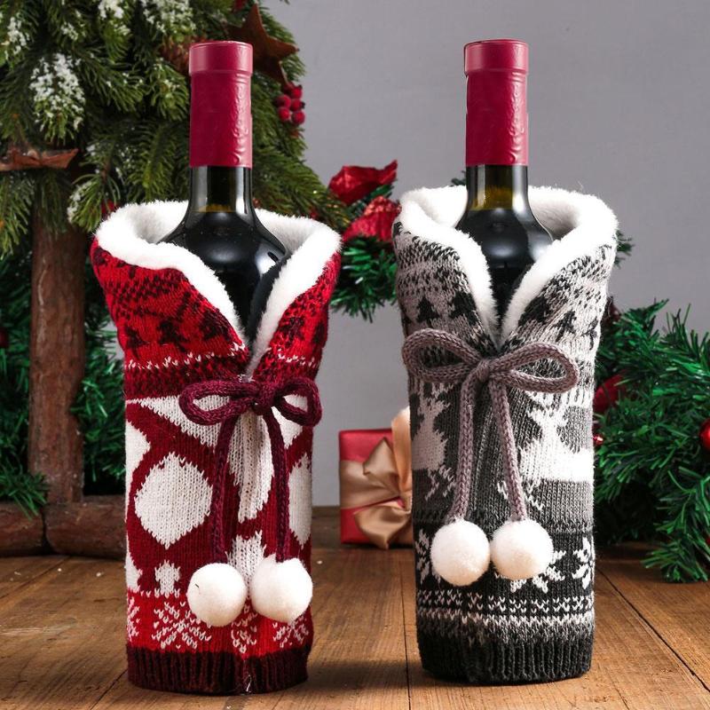 Christmas Decorations Wine Bottle Cover Merry For Home 2021 Ornament Year 2022 Xmas Navidad Gifts
Christmas Decorations Wine Bottle Cover Merry For Home 2021 Ornament Year 2022 Xmas Navidad Gifts