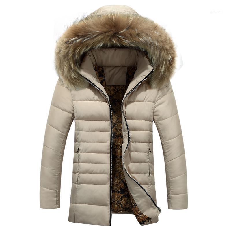 Men's Down & Parkas Jackets Men Detachable Fur Hooded Warm Coats 2021 Winter Jacket Plus Thick Outwears Parka, Beige
Men's Down & Parkas Jackets Men Detachable Fur Hooded Warm Coats 2021 Winter Jacket Plus Thick Outwears Parka, Beige