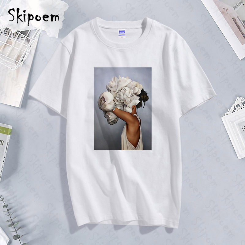 New Cotton Harajuku Aesthetics Tshirt Sexy Flowers Feather Print Short Sleeve Tops & Tees Fashion Casual Couple T Shirt
New Cotton Harajuku Aesthetics Tshirt Sexy Flowers Feather Print Short Sleeve Tops & Tees Fashion Casual Couple T Shirt