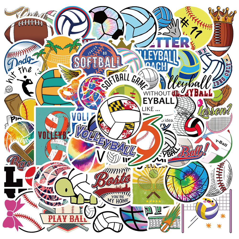 50 PCS Mixed Graffiti skateboard Stickers Ball Sports football basketball rugby For Car Laptop Fridge Helmet Pad Bicycle Bike Motorcycle PS4 book Guitar Pvc Decal, Multi colors
50 PCS Mixed Graffiti skateboard Stickers Ball Sports football basketball rugby For Car Laptop Fridge Helmet Pad Bicycle Bike Motorcycle PS4 book Guitar Pvc Decal, Multi colors