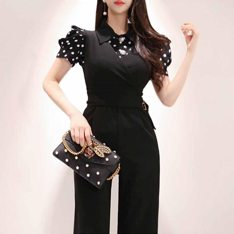 Women' Jumpsuits & Rompers Elegant Korean Style Short Sleeve Formal Women 2021 Summer Casual Office OL Work Wear Pencil, Black
Women' Jumpsuits & Rompers Elegant Korean Style Short Sleeve Formal Women 2021 Summer Casual Office OL Work Wear Pencil, Black