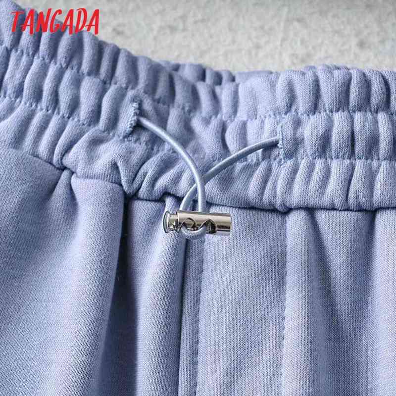 Women Tracksuit Cotton Suit 2 Pieces Sets Crop Hoodies Sweatshirt and Shorts Suits 2T6 210416