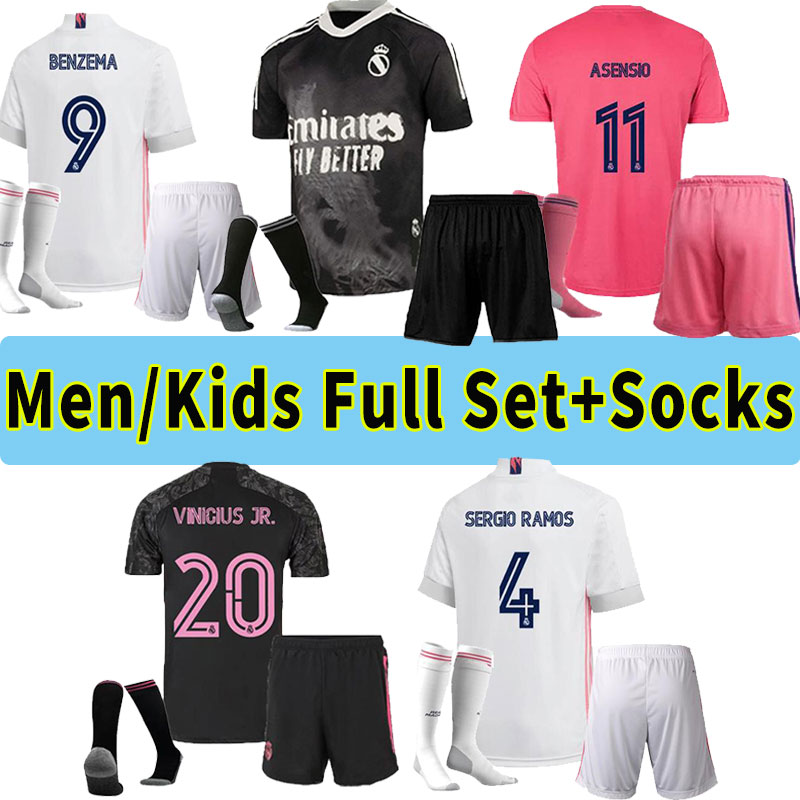 MEN Kids Real Madrid 2021 Soccer Jersey Fourth HAZARD ASENSIO SERGIO RAMOS 4th kits 20 21 VINI BENZEMA Football Shirts set uniforms human ra, Black
MEN Kids Real Madrid 2021 Soccer Jersey Fourth HAZARD ASENSIO SERGIO RAMOS 4th kits 20 21 VINI BENZEMA Football Shirts set uniforms human ra, Black
